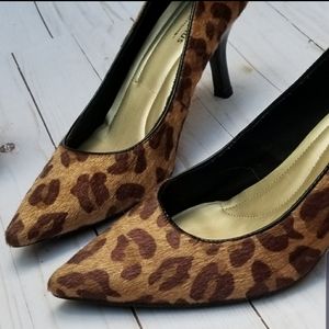 Leopard Print Comfort Plus Heel | NWOT